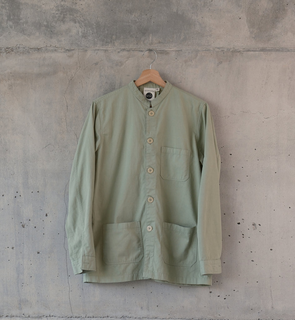 MUKA [ face ] - shirt jacket 100% twill