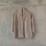 WAKTU [ time ] - jacket - 100% linen