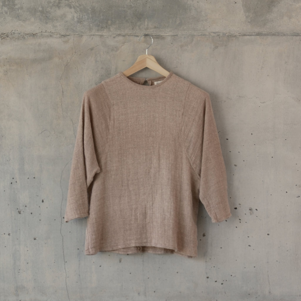 KAMU [ you ] - 3/4 arm-shirt - 100% cotton zik zak