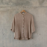 GILI  [small island]  - blouse 100% cotton zik zak