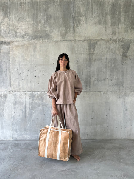 LUCU BIG [ funny ] - weekender big - 100% cow leather