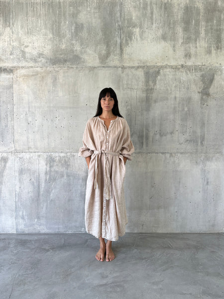 BAYU LONG [ wind ]  - dress long -  100% linen