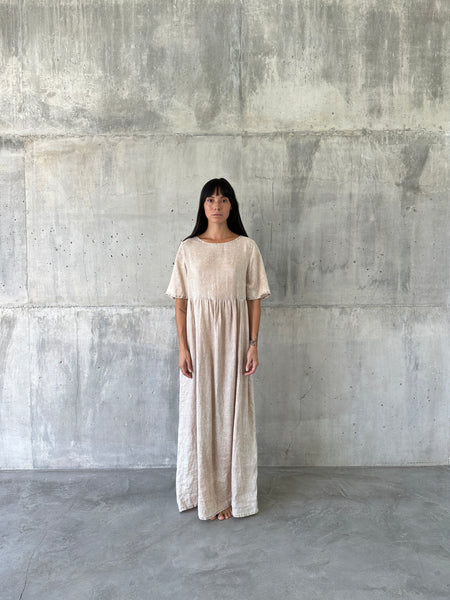 IDE [ idea ]  - maxi dress - 100% linen