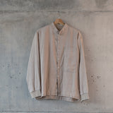 WIRA [ face ] - shirt jacket 100% linen
