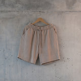 HITAM  [ black ] - shorts 100%  terry cotton