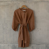 KALA  [ time ]  - dress short 100% linen